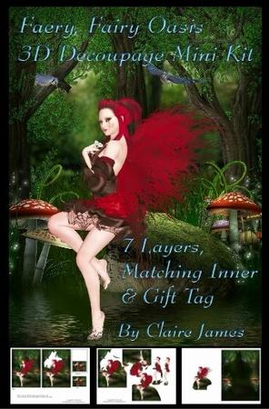 Fairy Magic Secrets - the Secluded Oasis 3D + Inner & Tag
