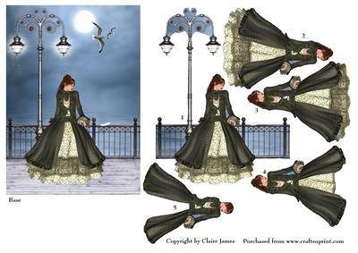 Promenade Iv Sea Breeze Victorian Green + Decoupage