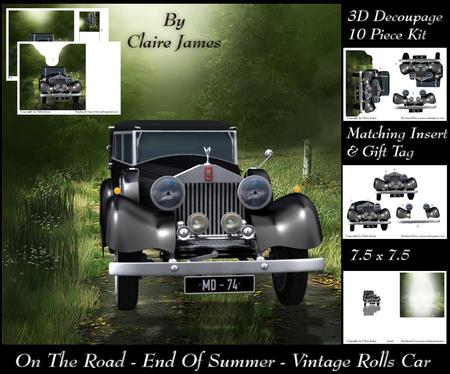 On the Road - End of Summer - Classic Rolls + Insert & Tag