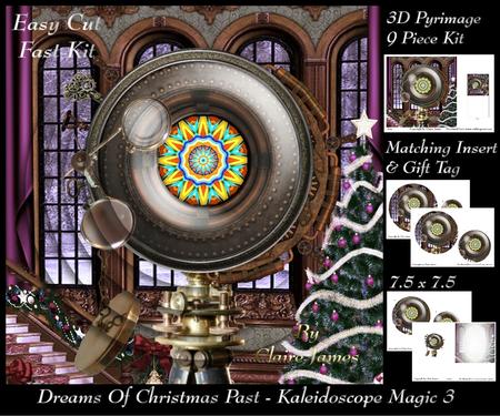 Dreams of Christmas Past - Kaleidoscope Magic 3 Pyrimage