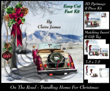 On the Road - Morris Travelling Home for Christmas +