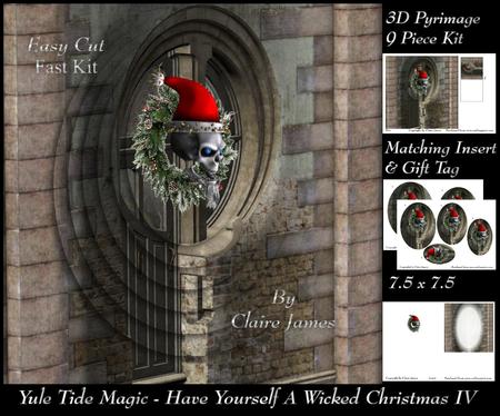 Yule Tide Magic - Have Yourself a Wicked Christmas 4 + Tag +
