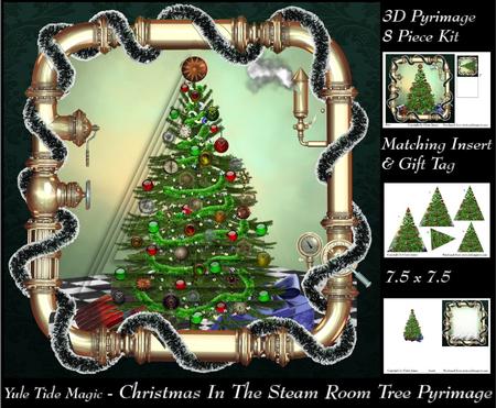 Yule Tide Magic -the Steam Room at Christmas 8 Tree Pyrimage