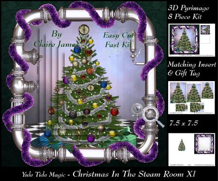 Yule Tide Magic - the Steam Room at Christmas 11 Insert+tags