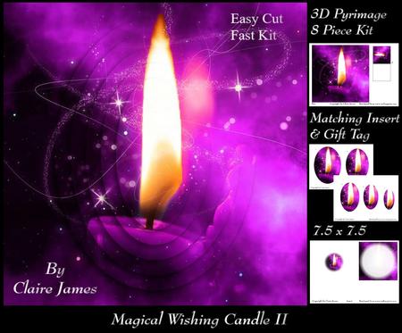 Magical Wishing Candle 2 - Send Someone a Wish + Insert+tag