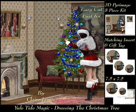 Yule Tide Magic - Dressing the Christmas Tree Pyrimage +tag+