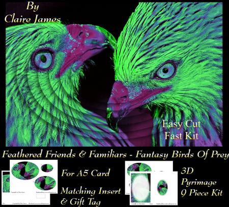 Feathered Friends & Familiars - Fantasy Birds of Prey +tag+