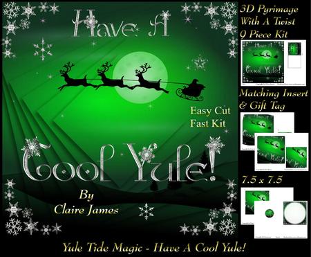 Yule Tide Magic-have a Cool Yule Twisted Pyrimage Tag+