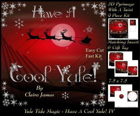 Yule Tide Magic-have a Cool Yule 4 Twisted Pyrimage Tag+