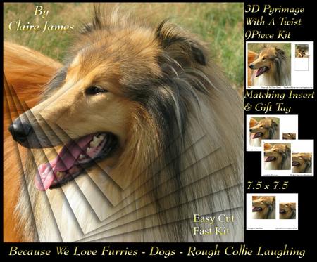 Furry Friends & Familiars - Dogs - Sable Rough Collie Laff +