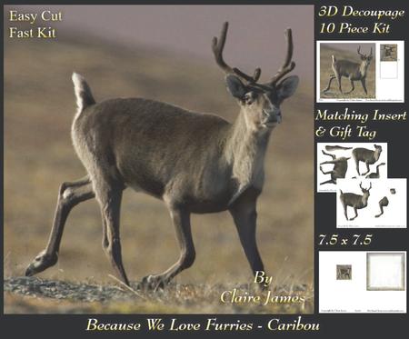 Because We Love Furries - Caribou + Insert & Tag