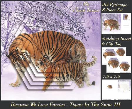 Because We Love Furries - Gorgeous Tigers in the Snow 3+tag+