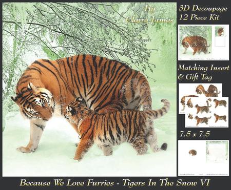 Because We Love Furries - Gorgeous Tigers in the Snow 6+tag+