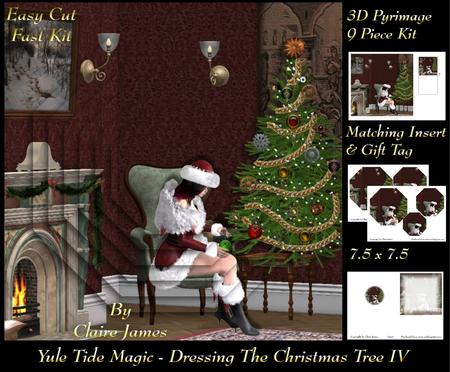 Yule Tide Magic - Dressing the Christmas Tree 4 Pyrimage Tag