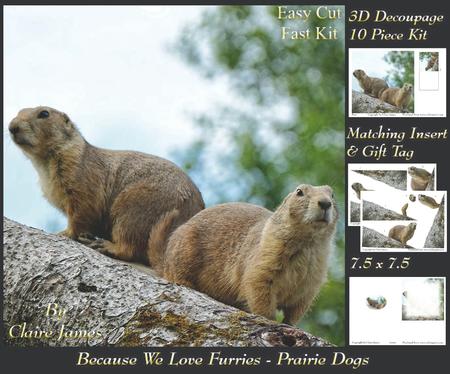 Because We Love Furries - Prairie Dogs + Insert & Tag
