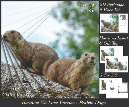 Because We Love Furries - Prairie Dogs + Insert & Tag