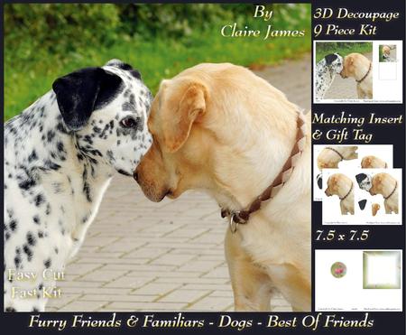 Furry Friends & Familiars - Dogs - Best of Friends +tag+