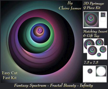 Fantasy Spectrum - Fractal Beauty Infinity +insert & Tag