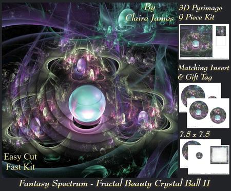 Fantasy Spectrum - Fractal Beauty Crystal Ball 2 + Tag +