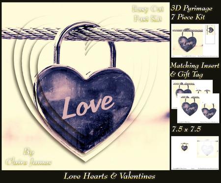 Love Hearts & Valentines - Hearts 6 + I, Engagement, V