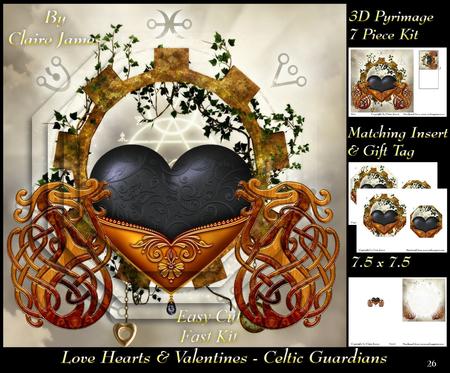 Love Hearts & Valentines - Hearts 26 Celtic Guardians +tag+