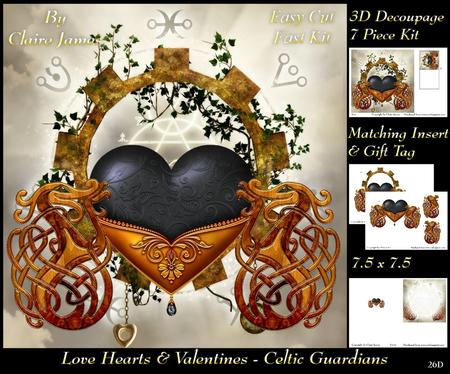 Love Hearts & Valentines - Hearts 26 Celtic Guardians +tag+