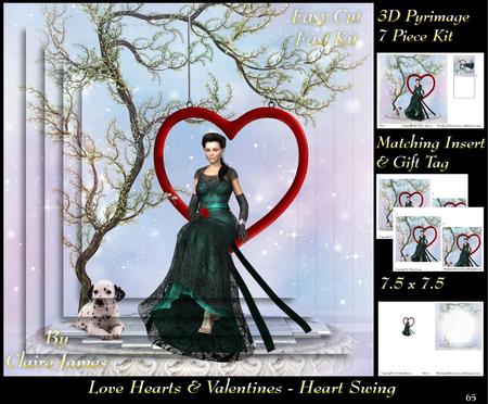 Love Hearts & Valentines - Heart Swing 65 +tag+