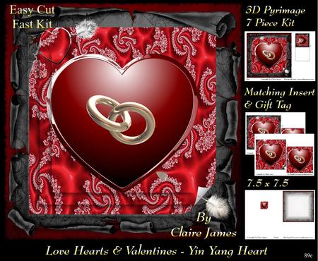 Love Hearts & Valentines - Eternal Heart 89e +tag