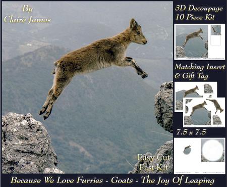 Because We Love Furries - Goats - the Joy of Leaping + Tag +