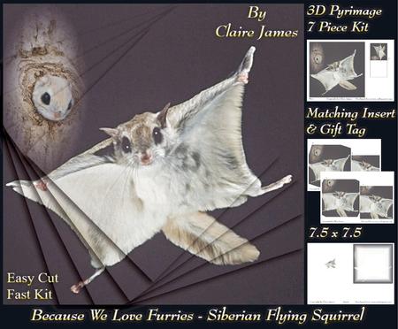 Because We Love Furries - Siberian Flying Squirrel +tag+