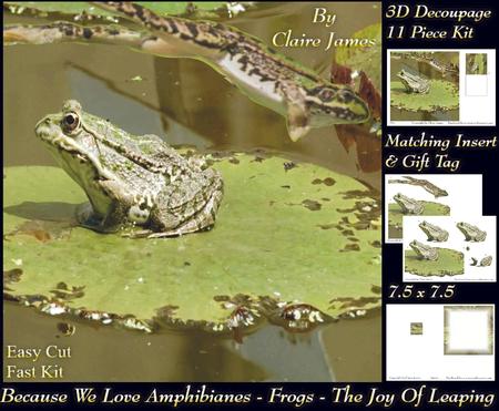 Because We Love Amphibianes -frogs- the Joy of Leaping +tag+