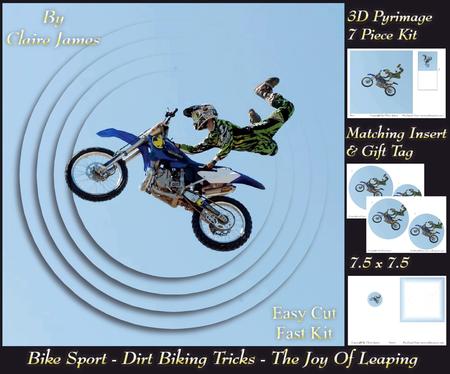 Bike Sport Dirt Biking Tricks- the Joy of Leaping Insert+tag
