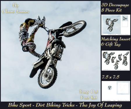 Bike Sport Dirt Biking Tricks- the Joy of Leaping Insert+tag