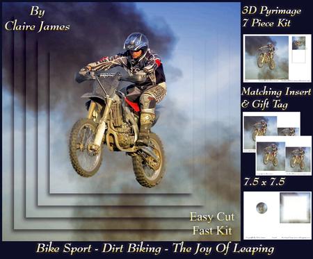 Bike Sport Dirt Biking Tricks- the Joy of Leaping Insert+tag