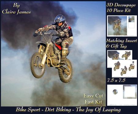 Bike Sport Dirt Biking Tricks- the Joy of Leaping Insert+tag