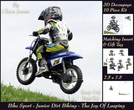 Bike Sport Junior Dirt Biking - the Joy of Leaping + Tag +