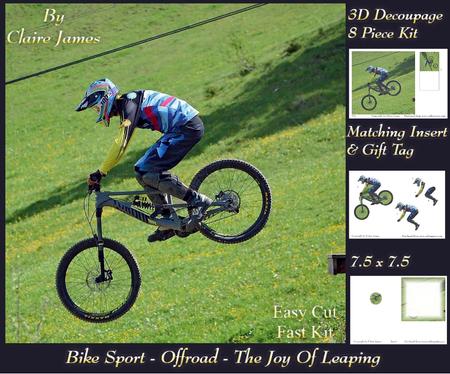 Bike Sport Offroad Dirt Biking - the Joy of Leaping + Tag +
