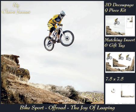 Bike Sport Offroad Dirt Biking - the Joy of Leaping + Tag +