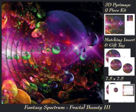 Fantasy Spectrum - Fractal Beauty 3 + Insert & Tag