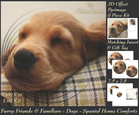 Furry Friends & Familiars - Dog - Cocker Spaniel Comfort +