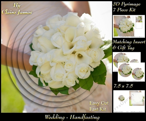 Tying The Knot - Weddings & Handfastings - Pyrimage/pyramid + Matching Insert & Tag 