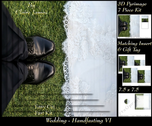 Tying The Knot 6 - Weddings & Handfastings - Pyrimage/pyramid + Matching Insert & Tag 