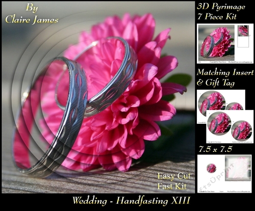 Tying The Knot 13 - Weddings & Handfastings - Pyrimage/pyramid + Matching Insert & Tag 