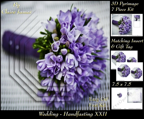 Tying The Knot 22 - Weddings & Handfastings - Pyrimage/pyramid + Matching Insert & Tag 