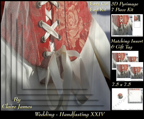 Tying The Knot 24 - Weddings & Handfastings - Pyrimage/pyramid + Matching Insert & Tag 