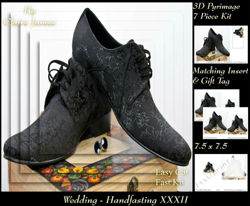 Tying The Knot 32 - Weddings & Handfastings - Pyrimage/pyramid + Matching Insert & Tag 