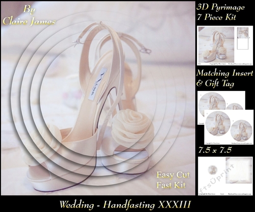 Tying The Knot 33 - Weddings & Handfastings - Pyrimage/pyramid + Matching Insert & Tag 