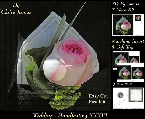 Tying The Knot 36 - Weddings & Handfastings - Pyrimage/pyramid + Matching Insert & Tag 