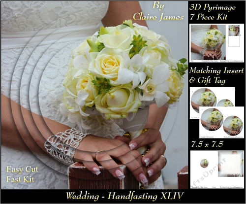Tying The Knot 44 - Weddings & Handfastings - Pyrimage/pyramid + Matching Insert & Tag