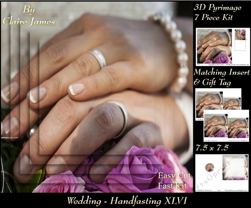 Tying The Knot 46 - Weddings & Handfastings - Pyrimage/pyramid + Matching Insert & Tag 